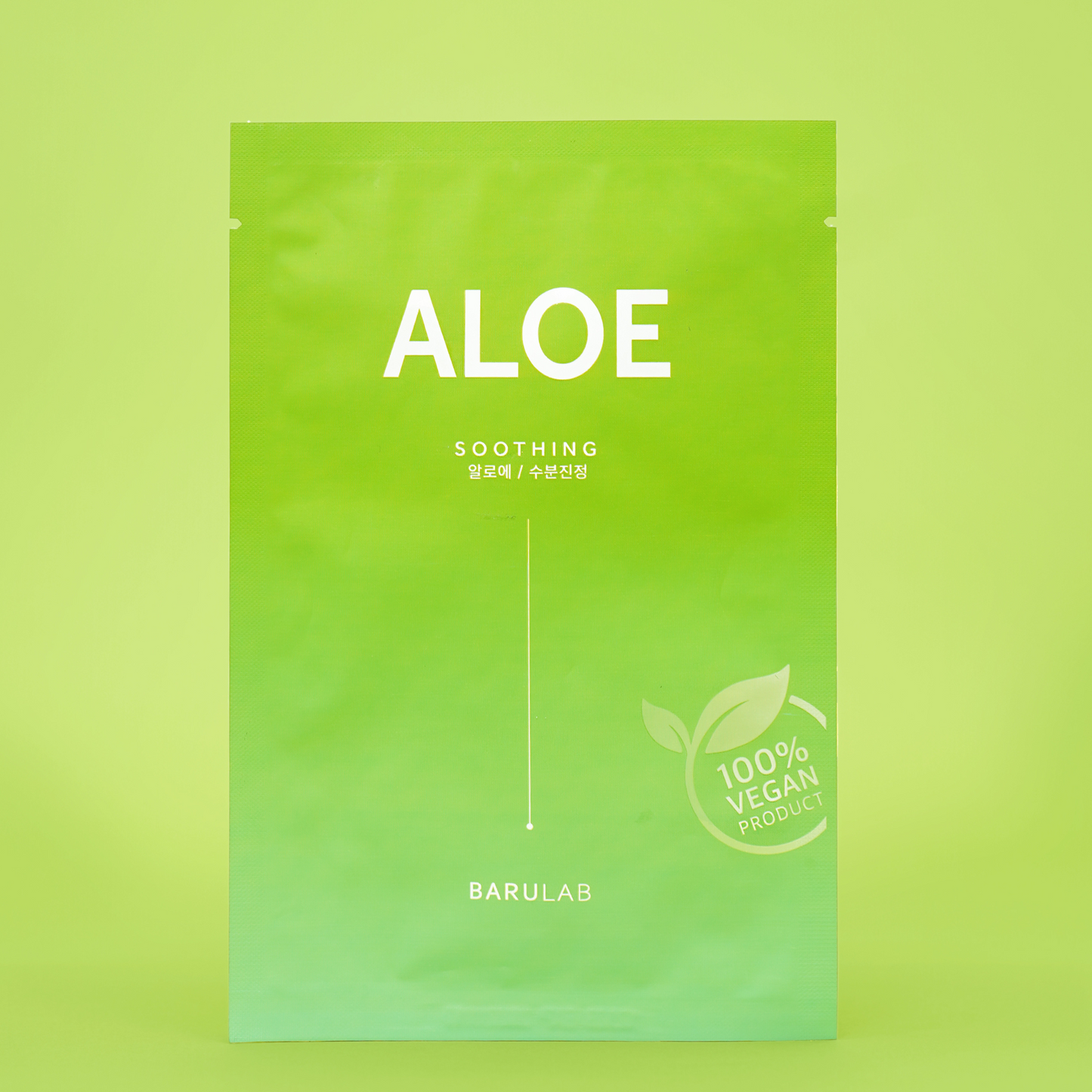 BARULAB THE CLEAN VEGAN MASK-ALOE