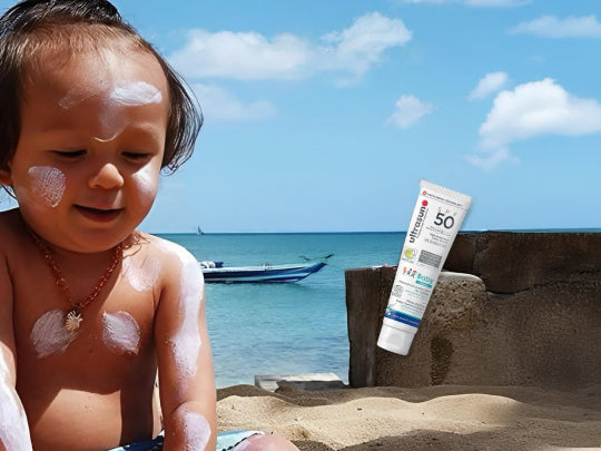 How Ultrasun's Mineral Sunscreen Cream Shields Your Baby's Skin