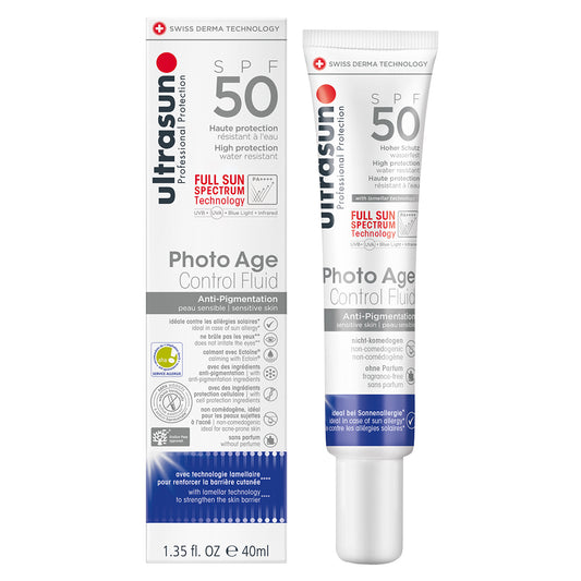 Ultrasun Photo Age Control Fluid Anti-Pigmentation Sunscreen SPF 50 PA++++ | 40ml