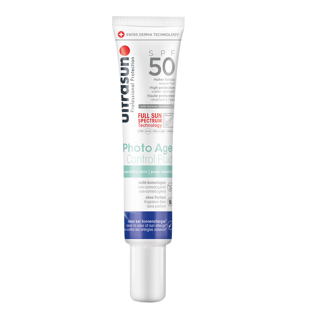 Ultrasun Photo Age Control Fluid Sensitive Skin | SPF 50 PA++++ 40 ml