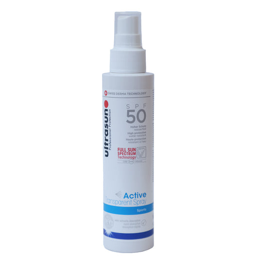 Ultrasun Active Transparent Sports Spray Sunscreen SPF 50 PA++++ | 150 ml